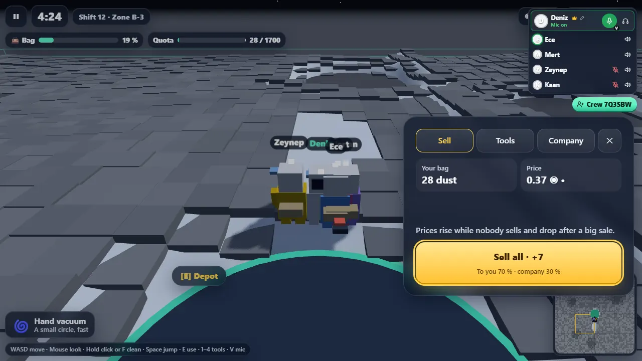 Moon Mop Co., Screenshot 4 of 10