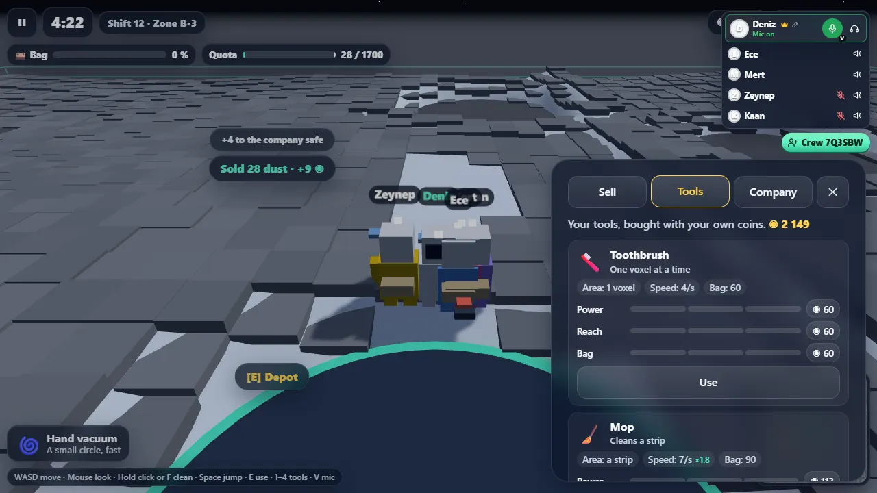 Moon Mop Co., Screenshot 5 of 10